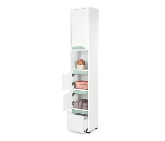 Bad-Hochschrank, extra schmal