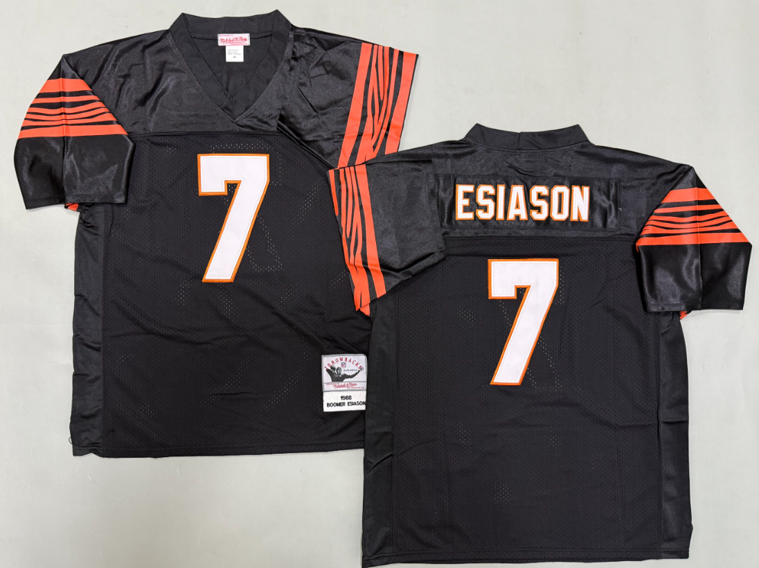 Boomer Esiason Cincinnati Bengals Authentic Throwback Retired Player Jersey