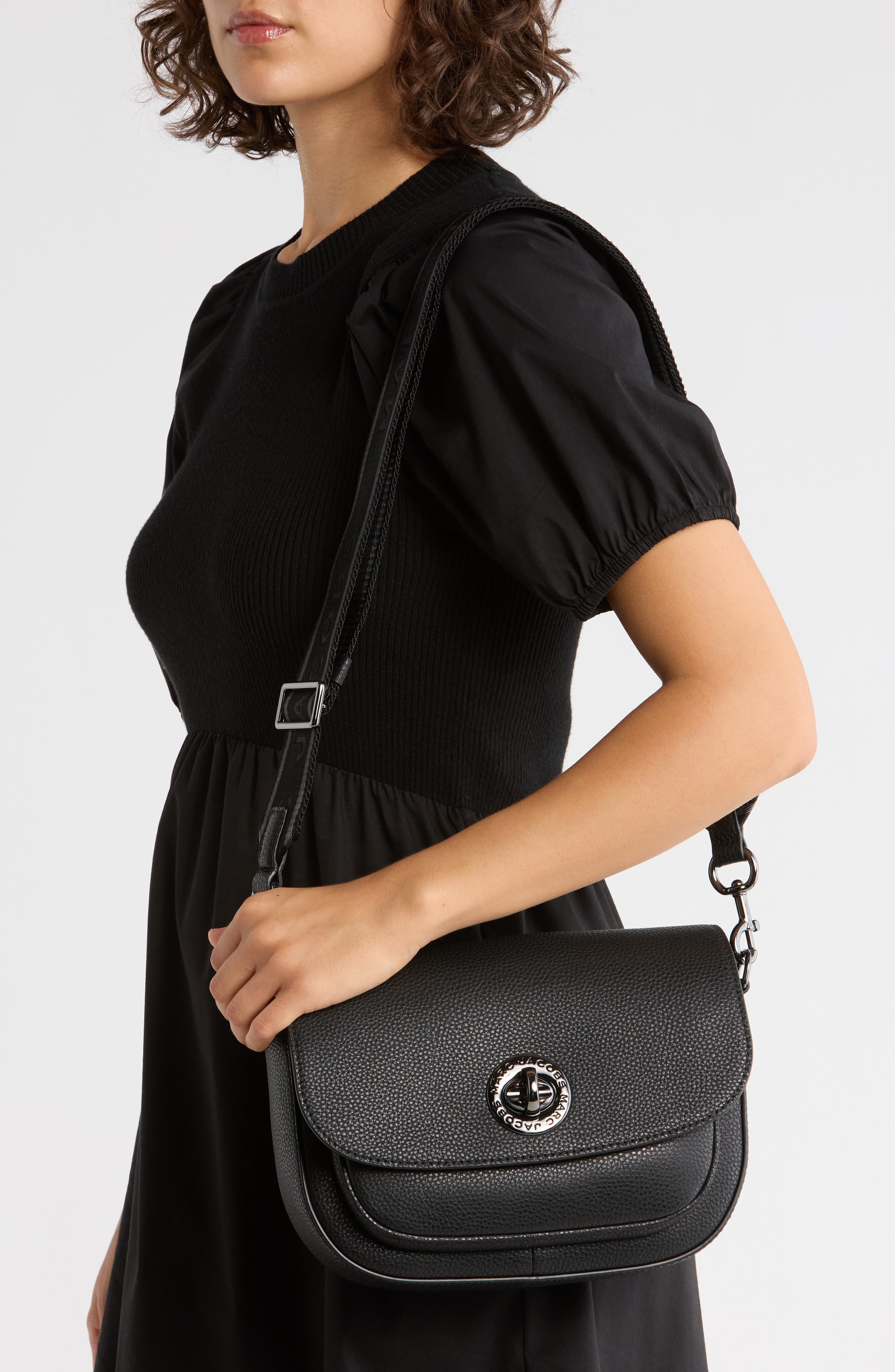Marc Jacobs DTM Signet Turnlock Saddle Bag