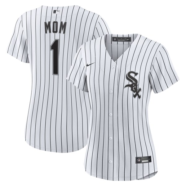 Chicago White Sox Nike Women's #1 Mom Home Replica Jersey - White