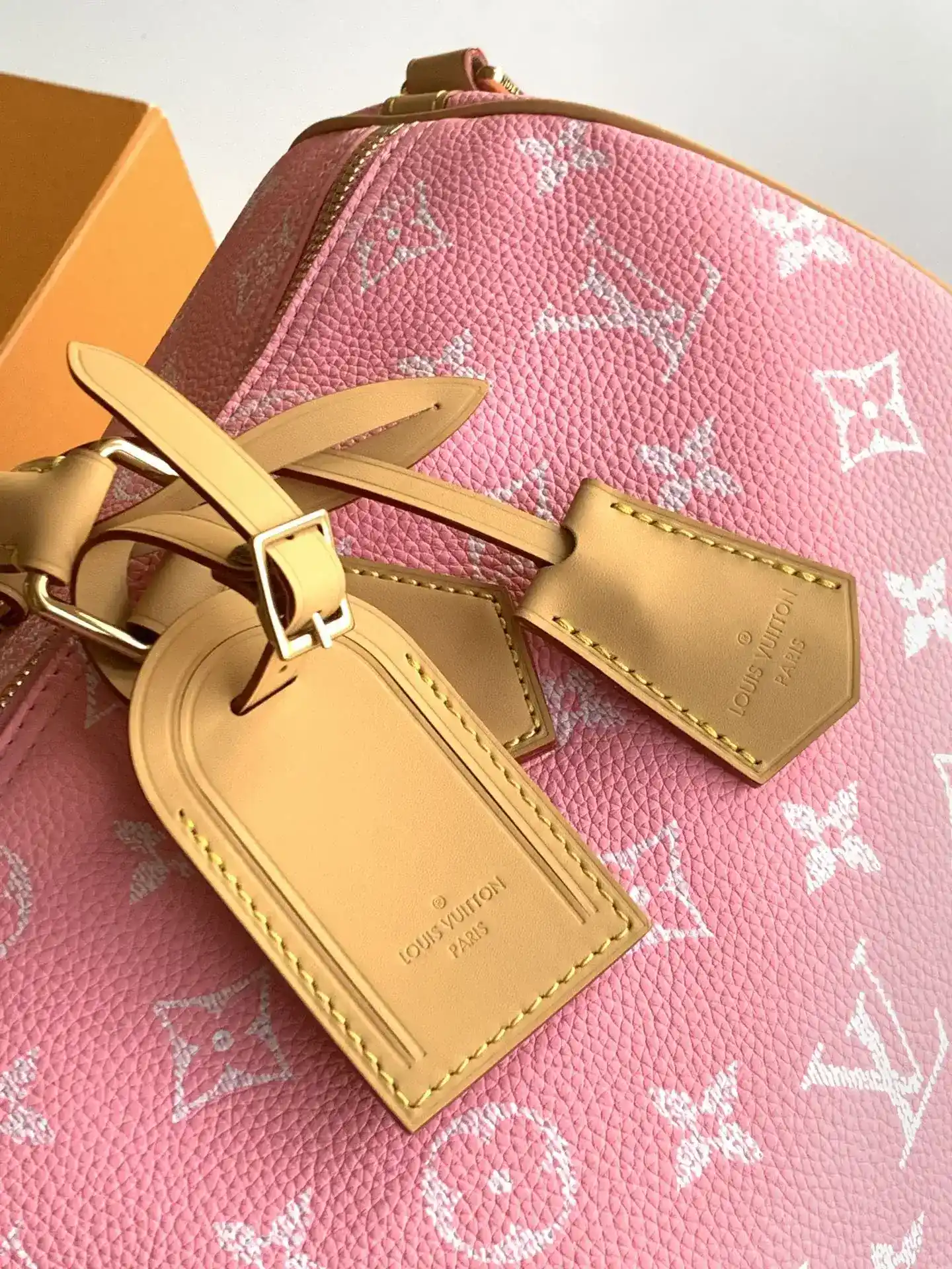 Louis Vuitton Speedy Gold Lambskin Top Handle Bag product photo from LabelPicks