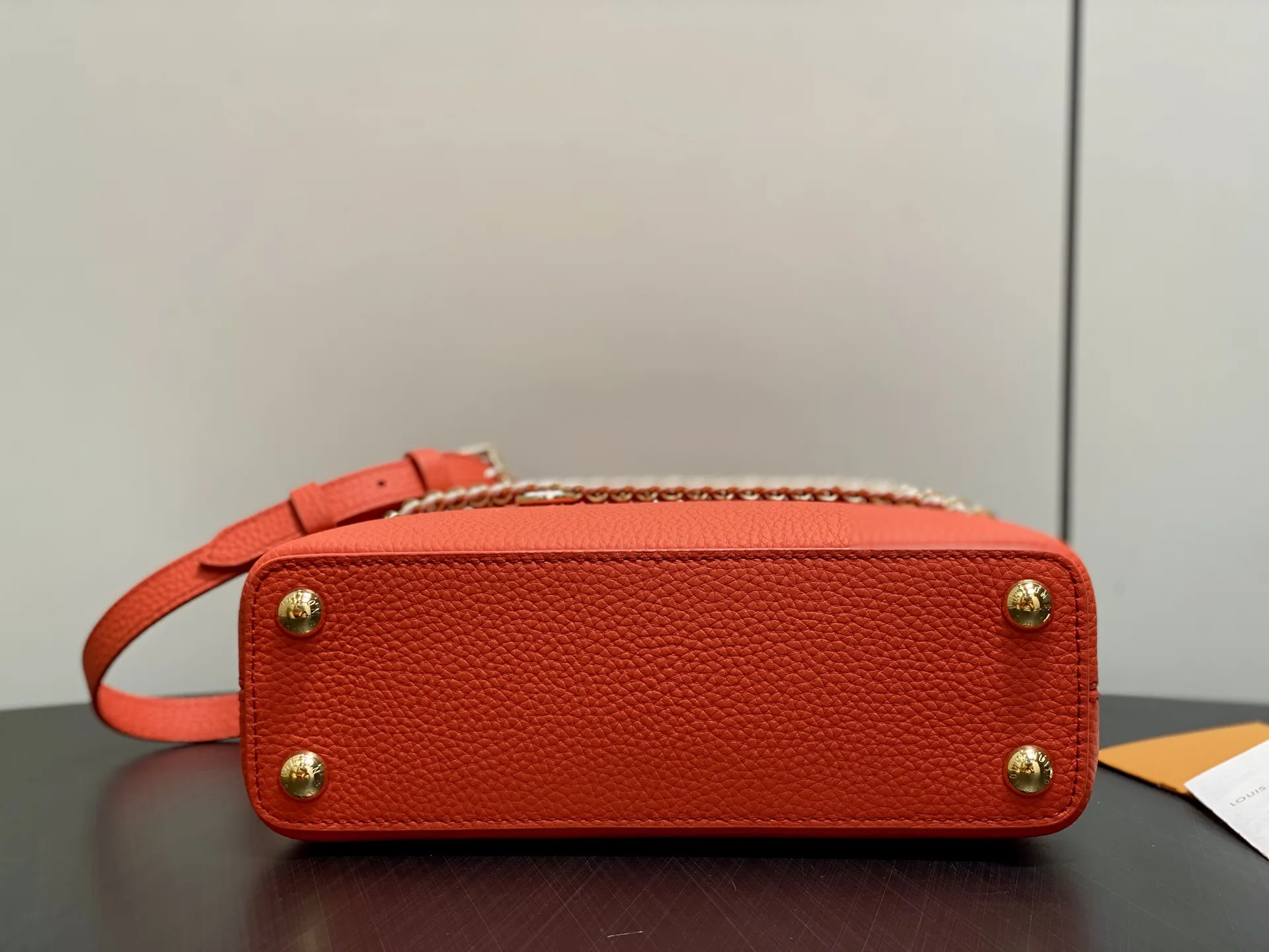 Louis Vuitton Red Capucines Top Handle Bag product photo from LabelPicks