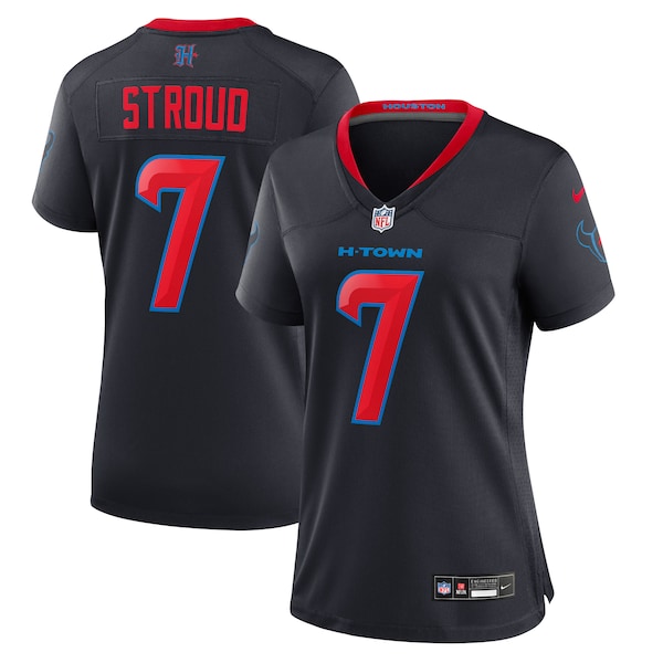 C.J. Stroud Houston Texans Nike Women's Alternate Game Jersey - Navy/Red/White