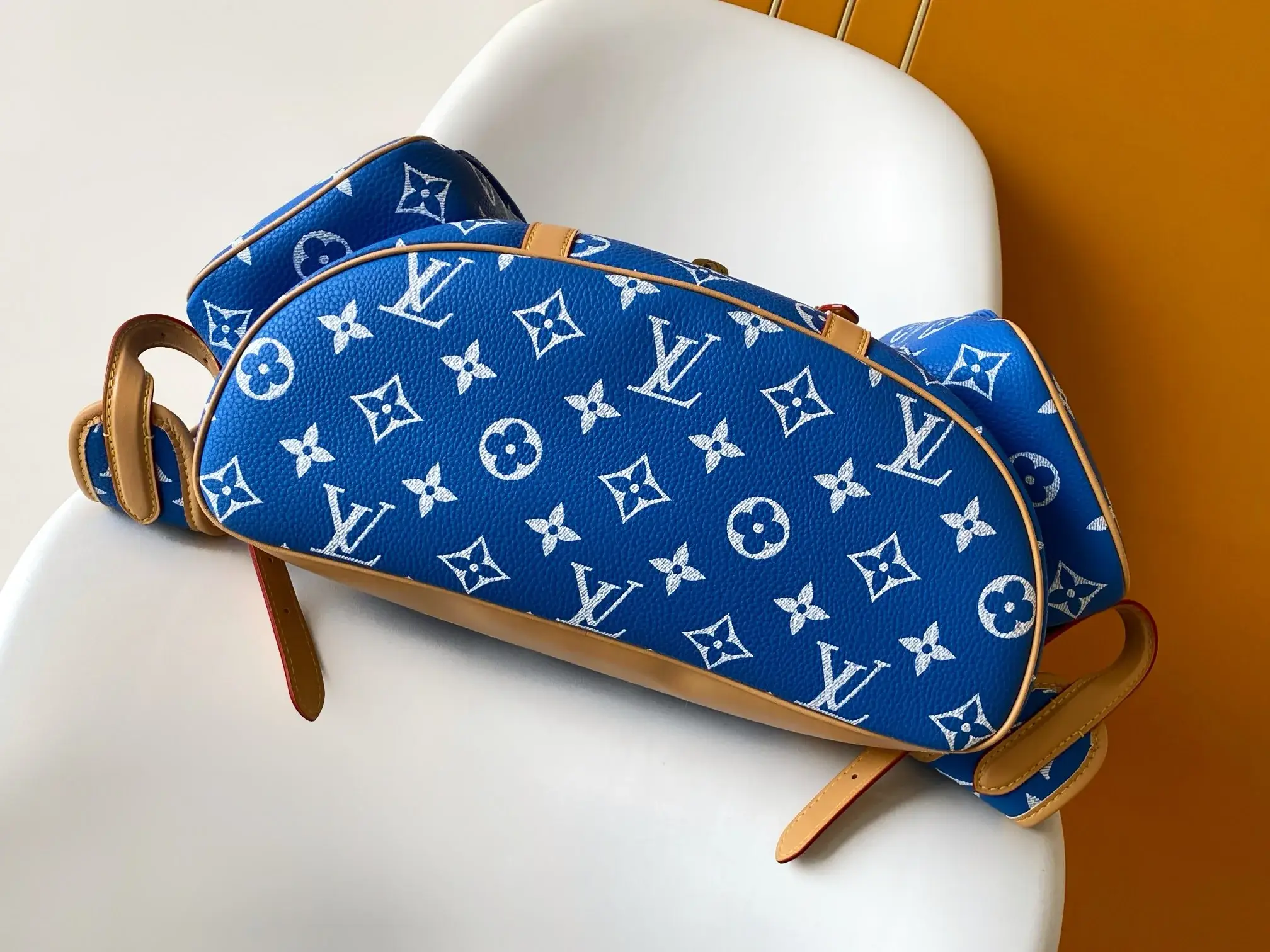 Louis Vuitton Blue Christopher Monogram Canvas Backpack product photo from LabelPicks
