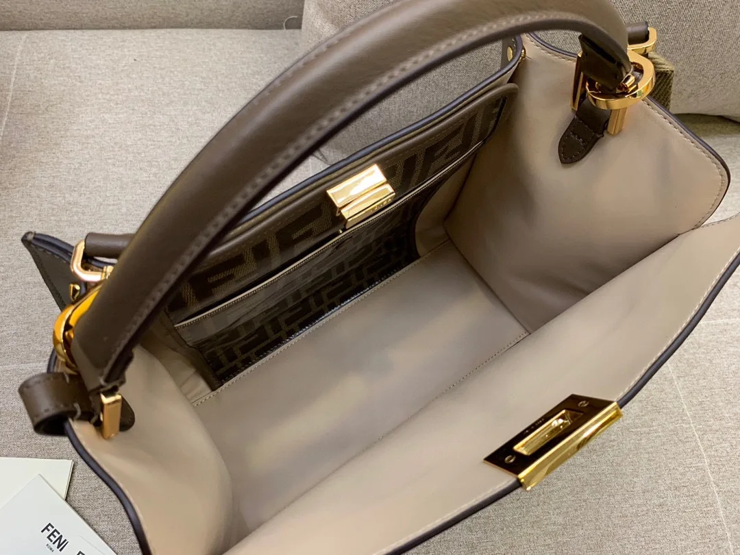 Fendi Calfskin Peekaboo X-Lite Tote Bag product photo from LabelPicks