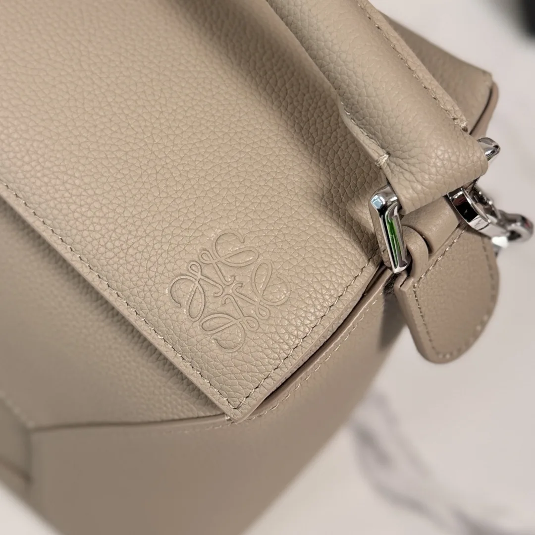 Loewe Grained Leather Puzzle Top Handle Bag product photo from LabelPicks