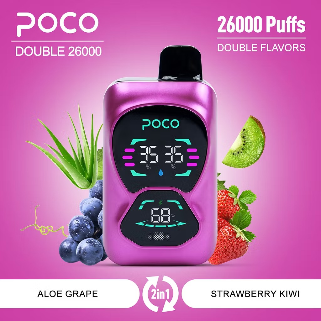 POCO DB 26000 Dual Flavors Disposable Vape (10-piece box)
