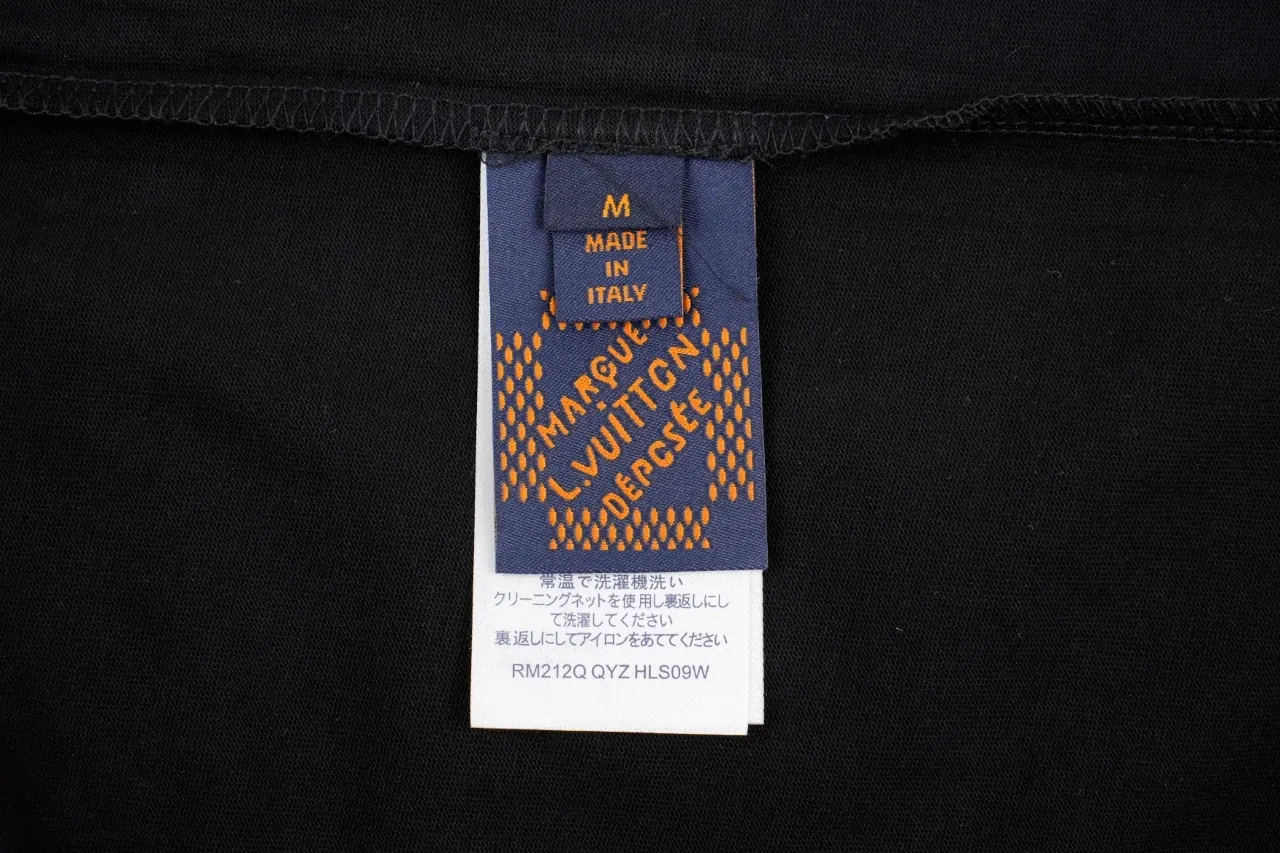 Louis Vuitton Black Stud Embroidered T-Shirt product photo from LabelPicks