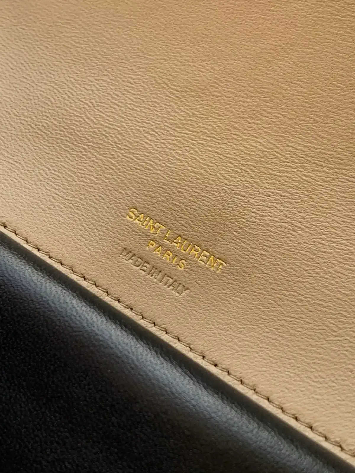 Saint Laurent Loulou Beige Lambskin Shoulder Bag product photo from LabelPicks