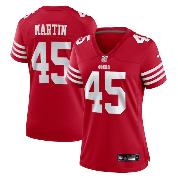 Nick Martin San Francisco 49ers Nike Women's Team Game Jersey -  Scarlet