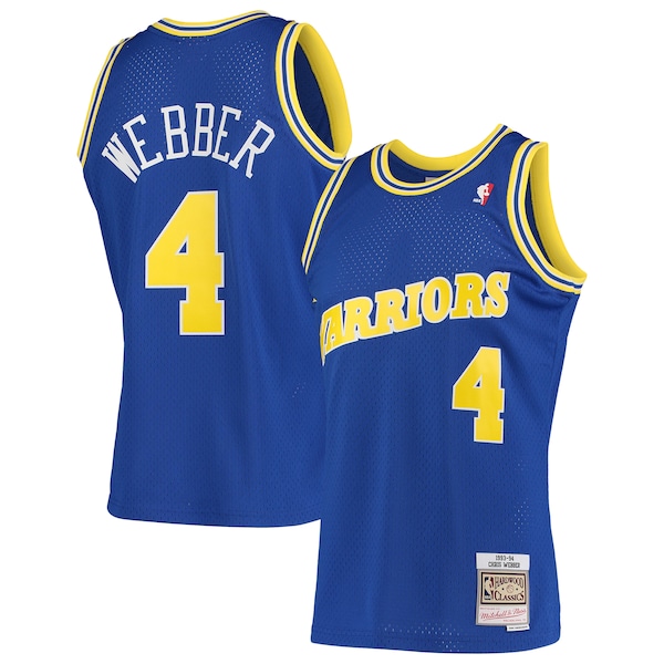 Chris Webber Golden State Warriors 1993/94 Hardwood Classics Swingman Jersey - Royal