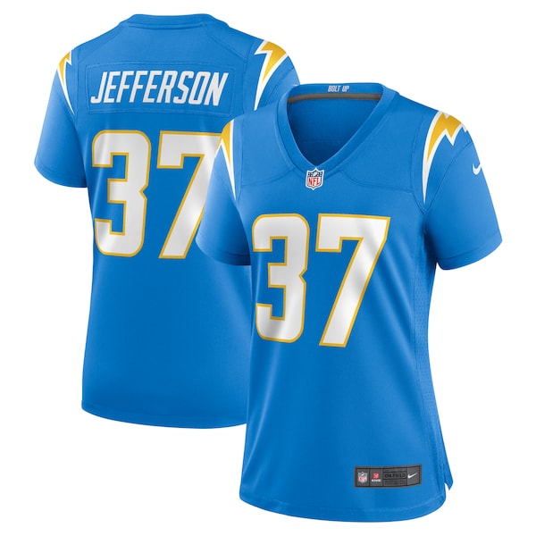 Tony Jefferson Los Angeles Chargers Nike Women's Team Game Jersey -  Powder Blue