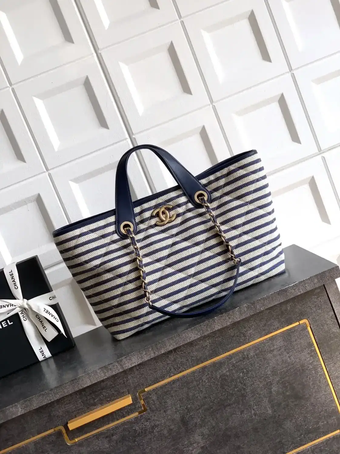 Chanel Straw Woven Tote Bag product photo from LabelPicks