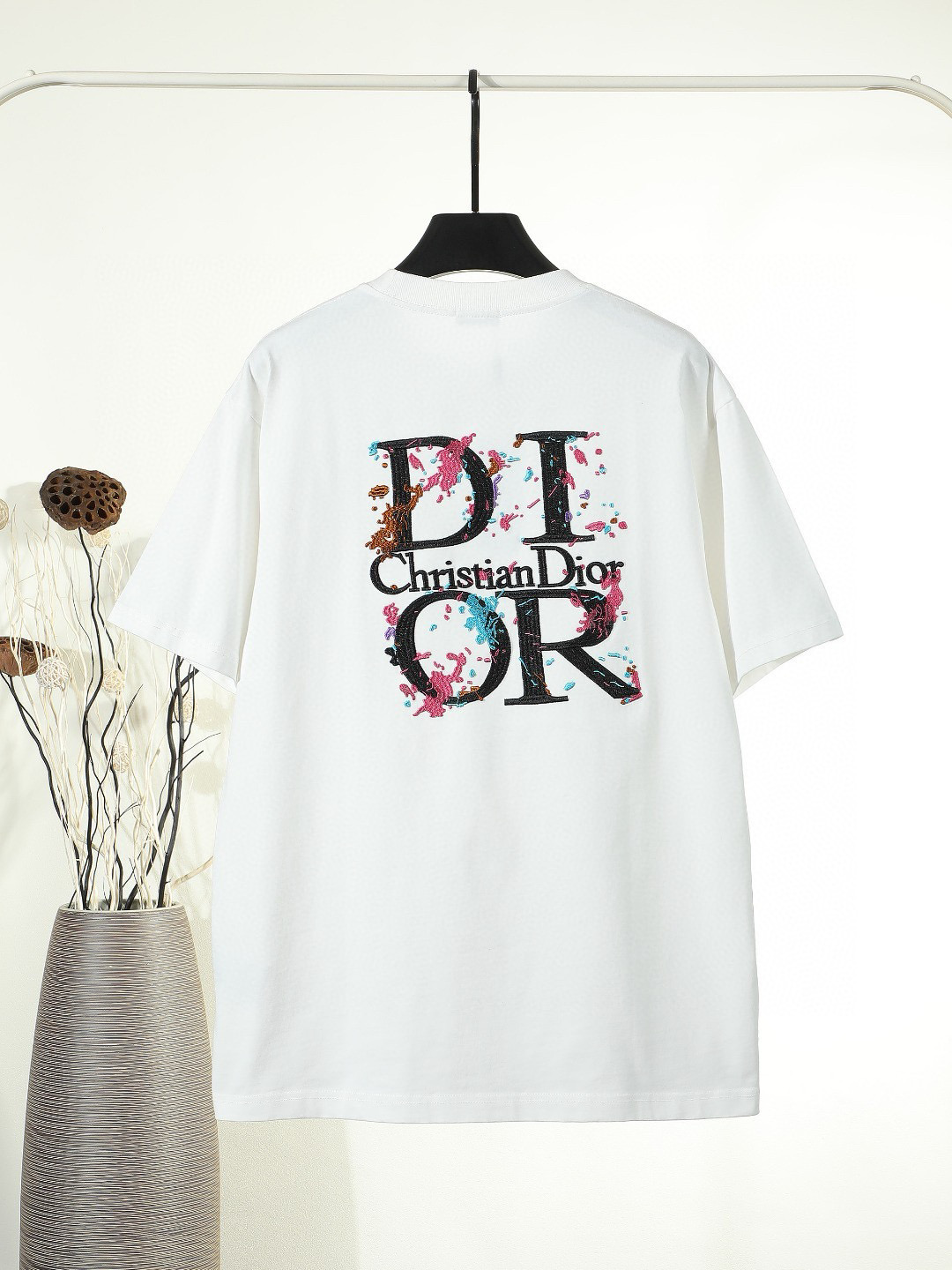 0529 Classic letter prints t-shirt