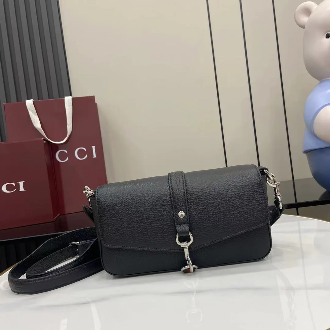Gucci Grained Leather Crossbody Bag product photo from LabelPicks