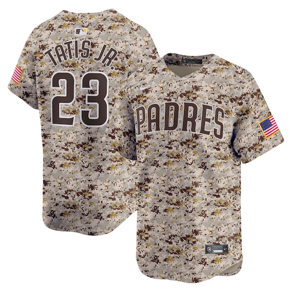 Fernando Tatis Jr. San Diego Padres Nike 2nd Alternate Limited Player Jersey – Tan
