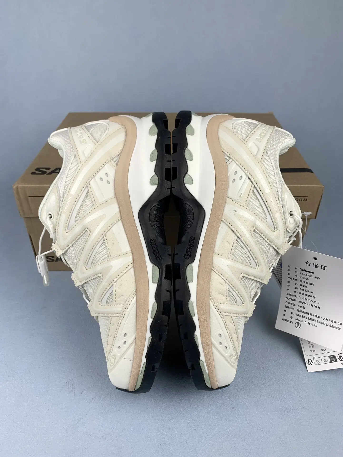 Salomon XT-Quest ADV “Vanilla Ice Bleached Sand” Shoes product photo from LabelPicks