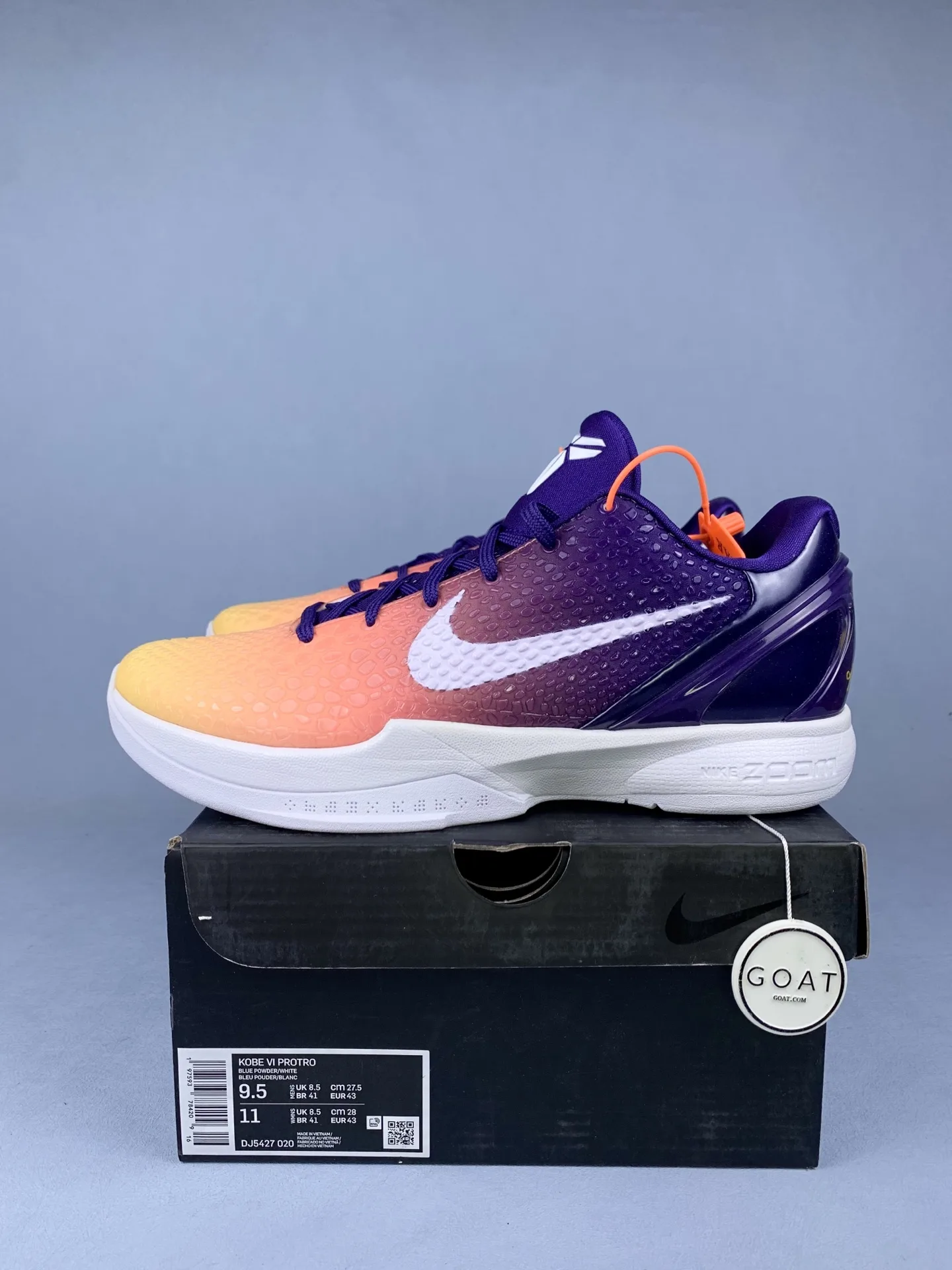 Kobe 6 Protro PE 'Sunset' Basketball Shoes product photo from LabelPicks