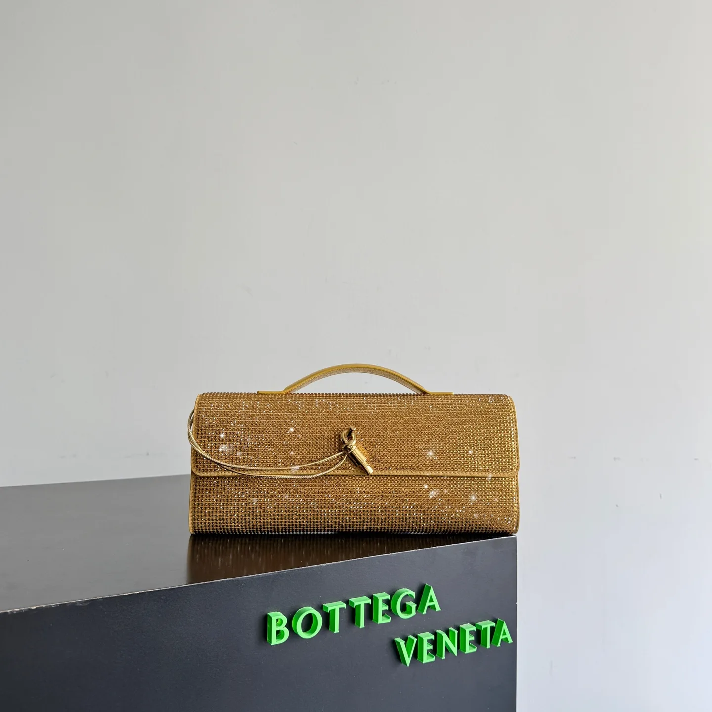 Bottega Veneta Andiamo Lambskin Clutch product photo from LabelPicks