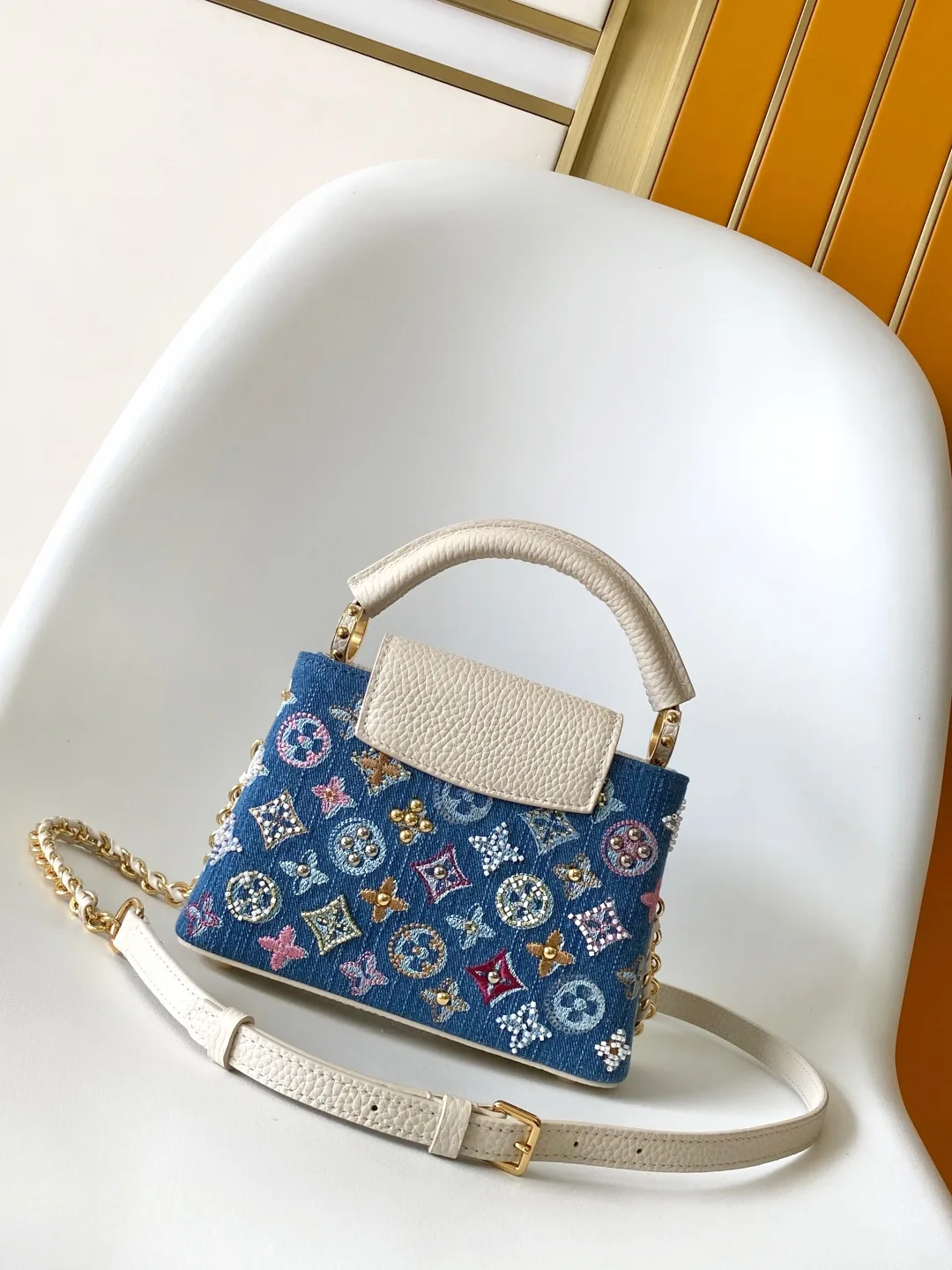 Louis Vuitton Capucines Calfskin Top Handle Bag product photo from LabelPicks