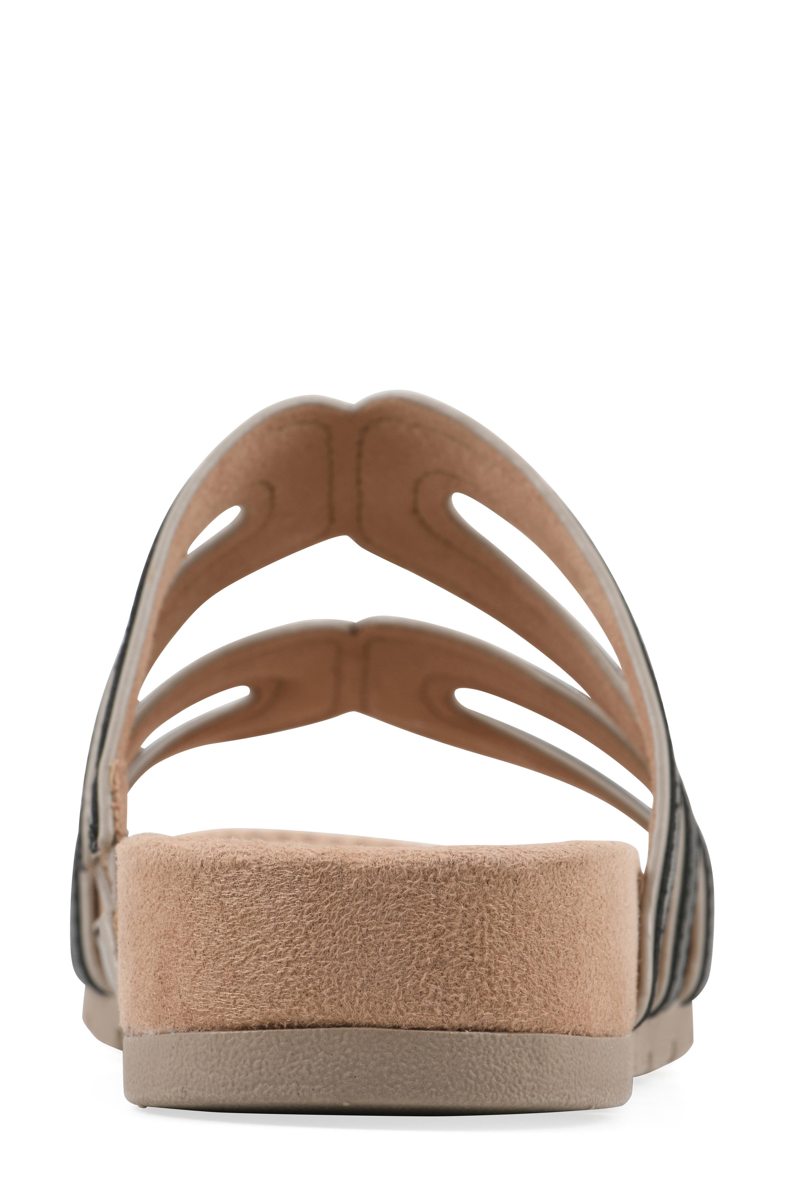CLIFFS BY WHITE MOUNTAIN Tina Rose Slide Sandal