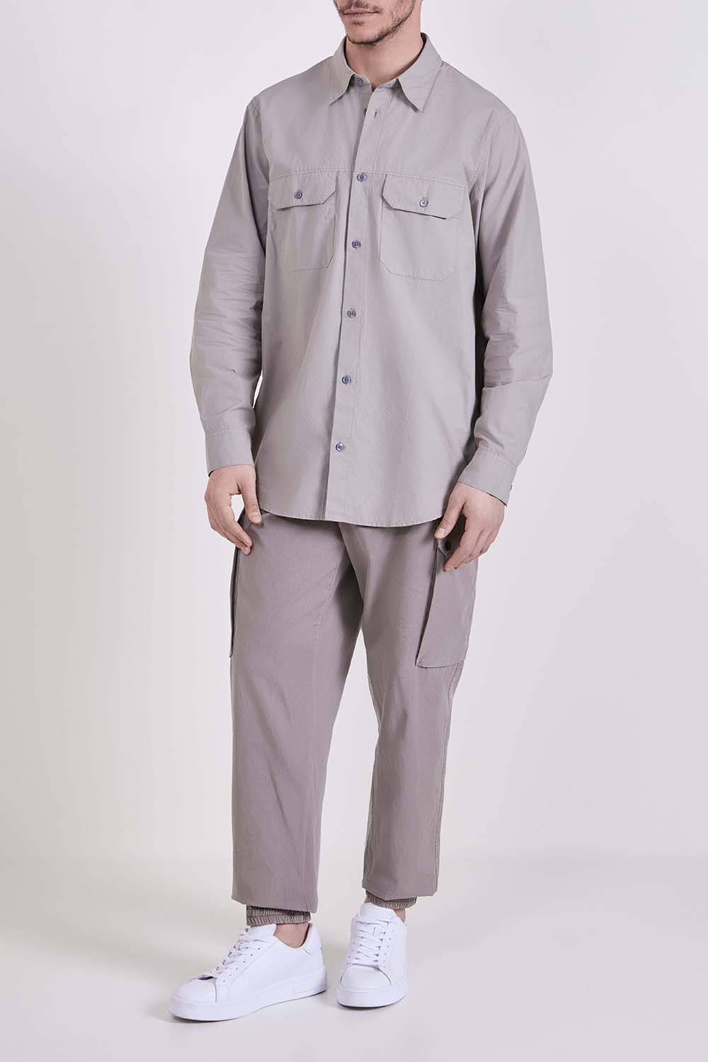 ARMANI EXCHANGE חולצה מכופתרת
