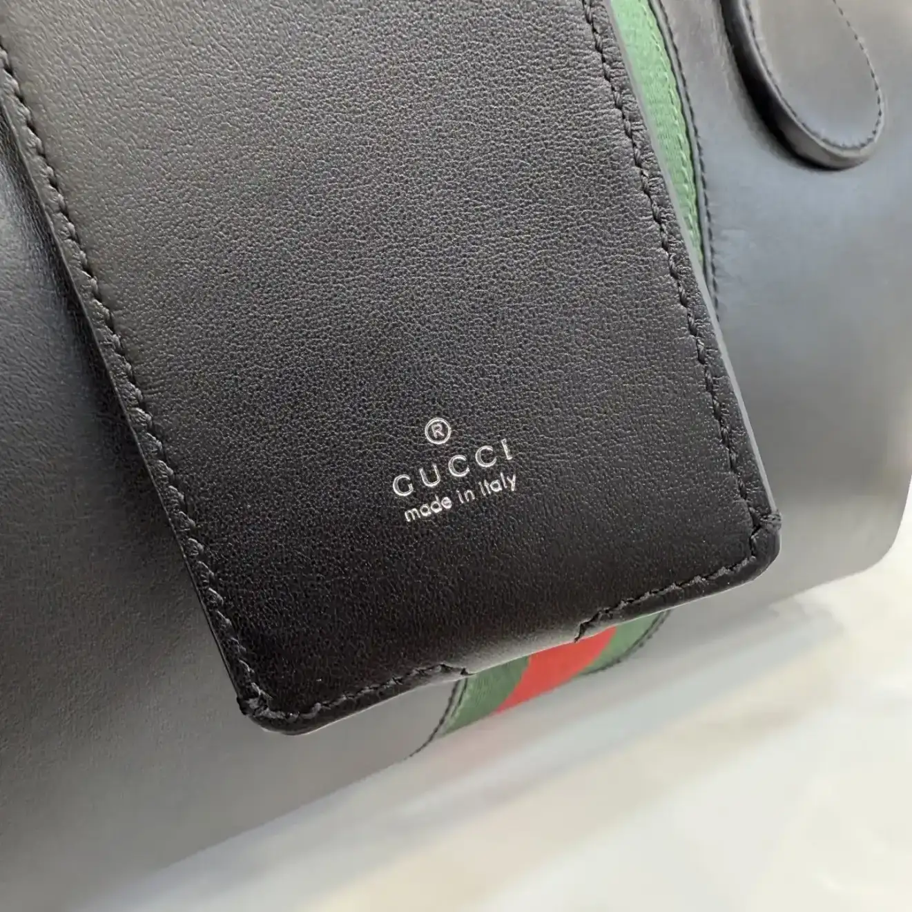 Gucci Black Quilted Leather Top Handle Bag product photo from LabelPicks