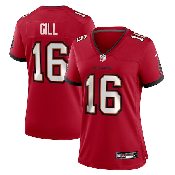 Trenton Gill Tampa Bay Buccaneers Nike Women's Team Game Jersey -  Red