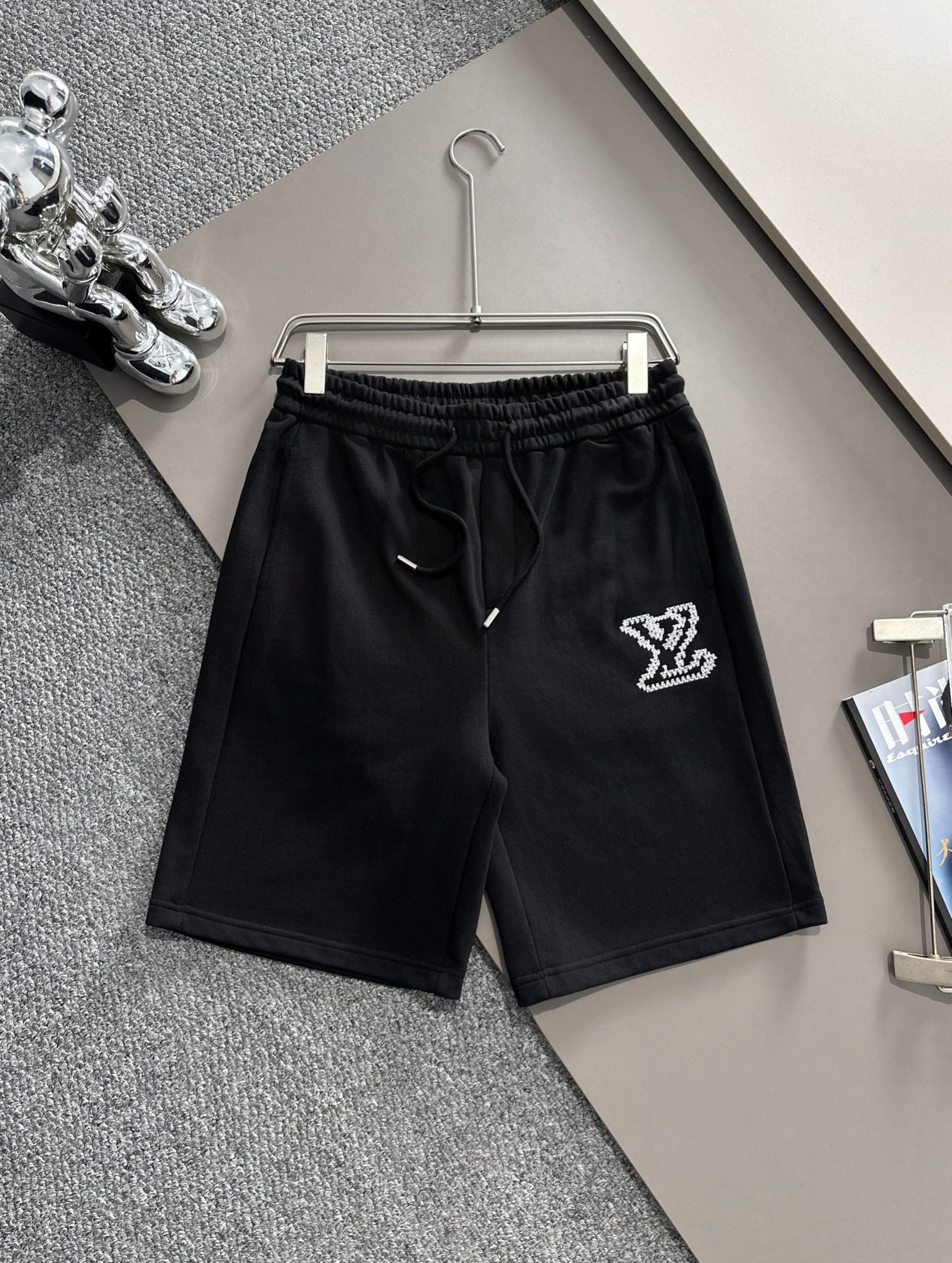 0427 New knitted printed shorts