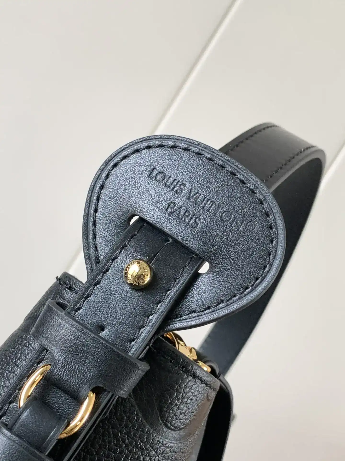 Louis Vuitton Grained Leather Bucket Bag product photo from LabelPicks