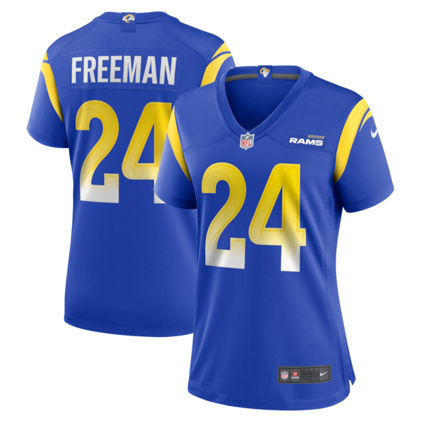 Royce Freeman Los Angeles Rams Nike Women's  Game Jersey - Royal