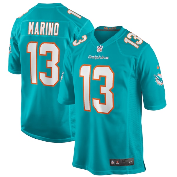 Dan Marino Miami Dolphins Nike Game Retired Player Jersey - Aqua/White