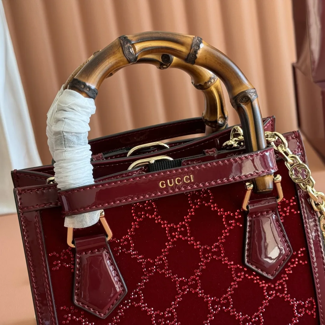 Gucci Black Lambskin Top Handle Bag product photo from LabelPicks