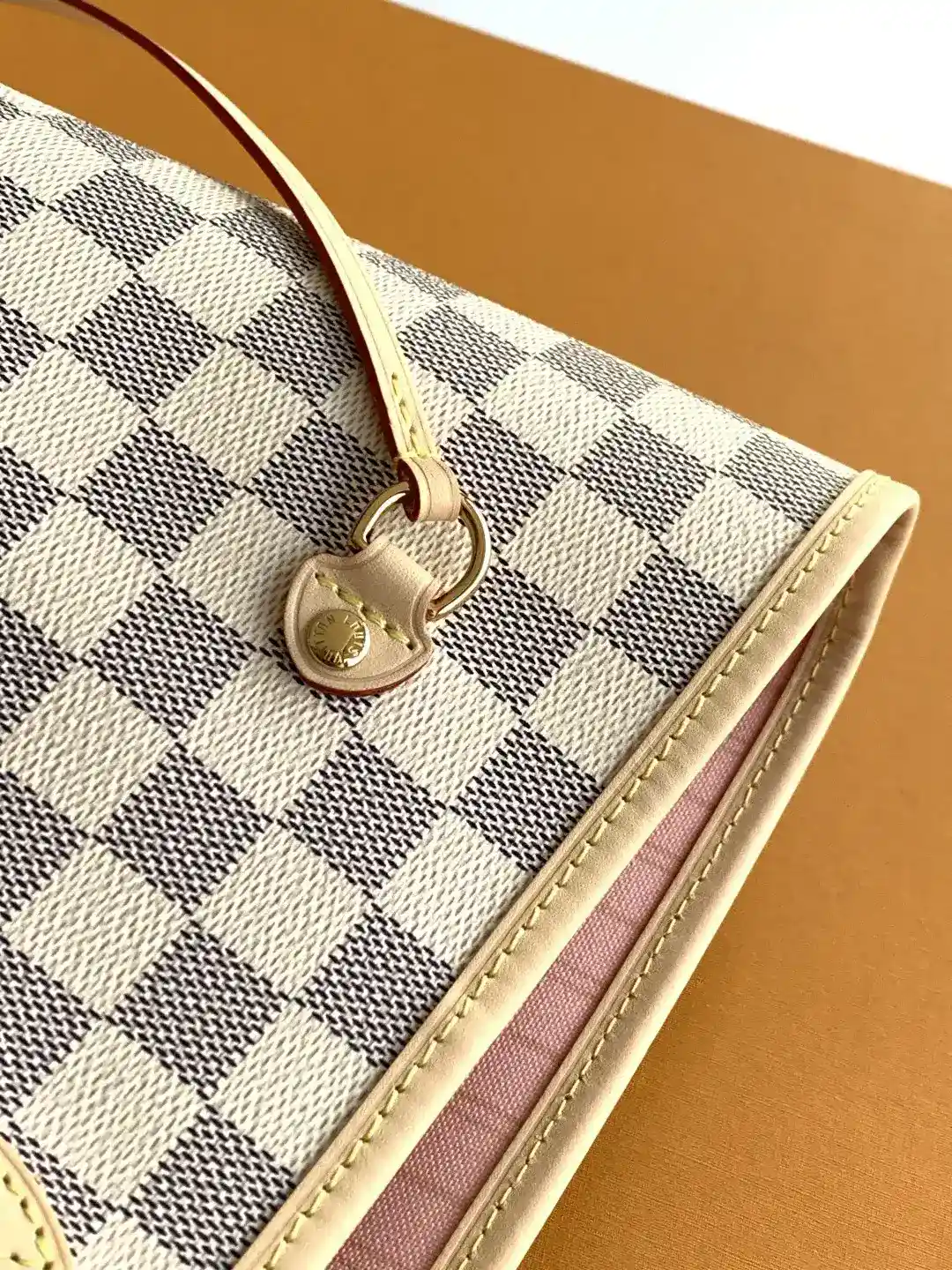 Louis Vuitton Pink Neverfull Monogram Canvas Tote Bag product photo from LabelPicks