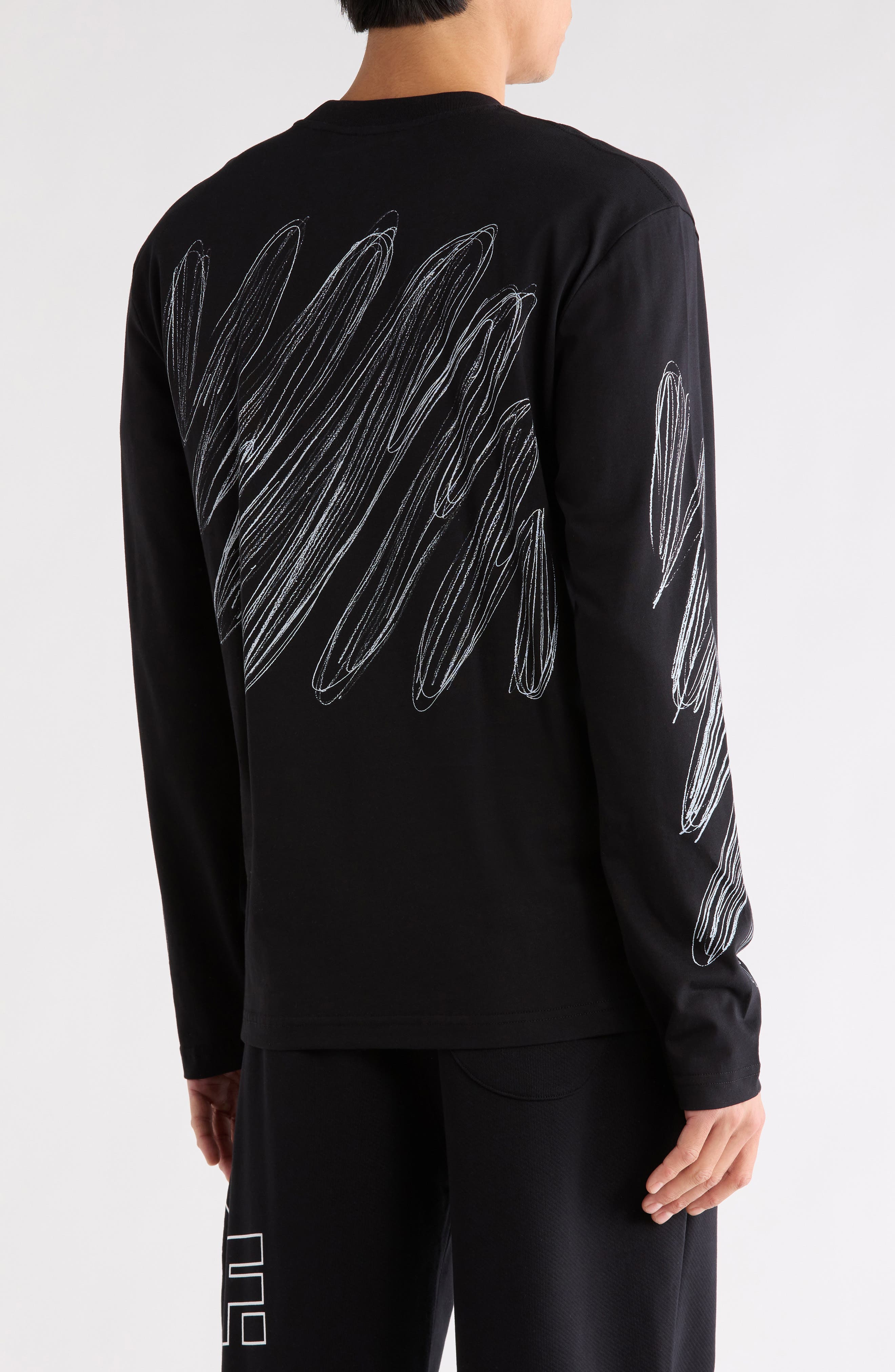 Off-White Scribble Diagonal Skate Sweatshirt