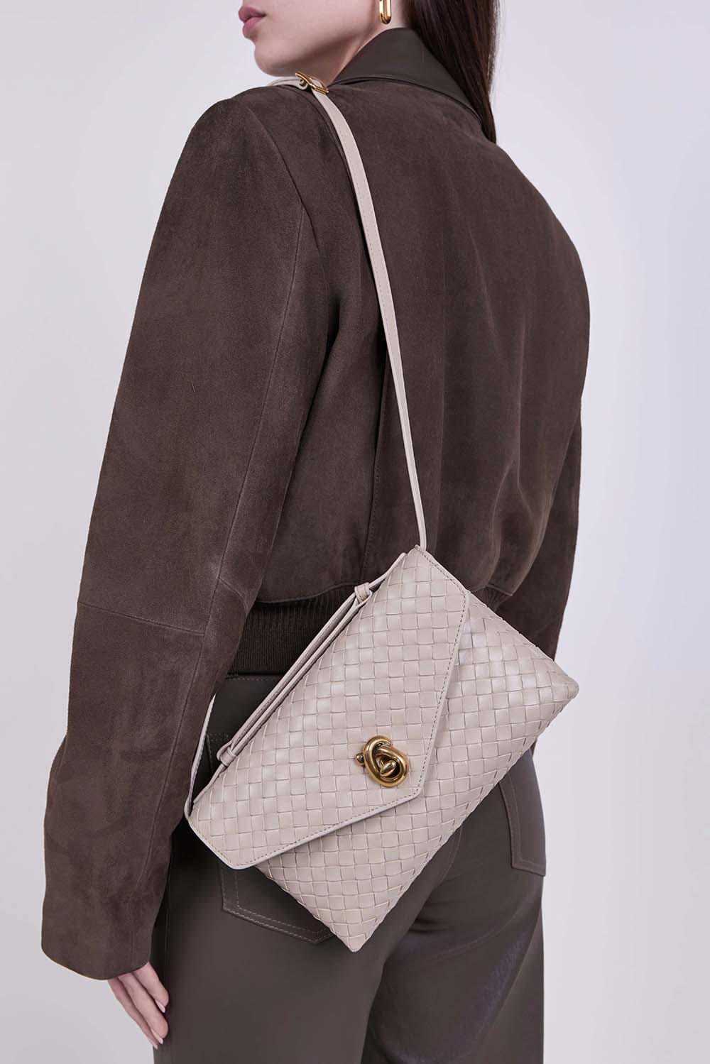 BOTTEGA VENETA תיק קרוסבודי נוט לוק