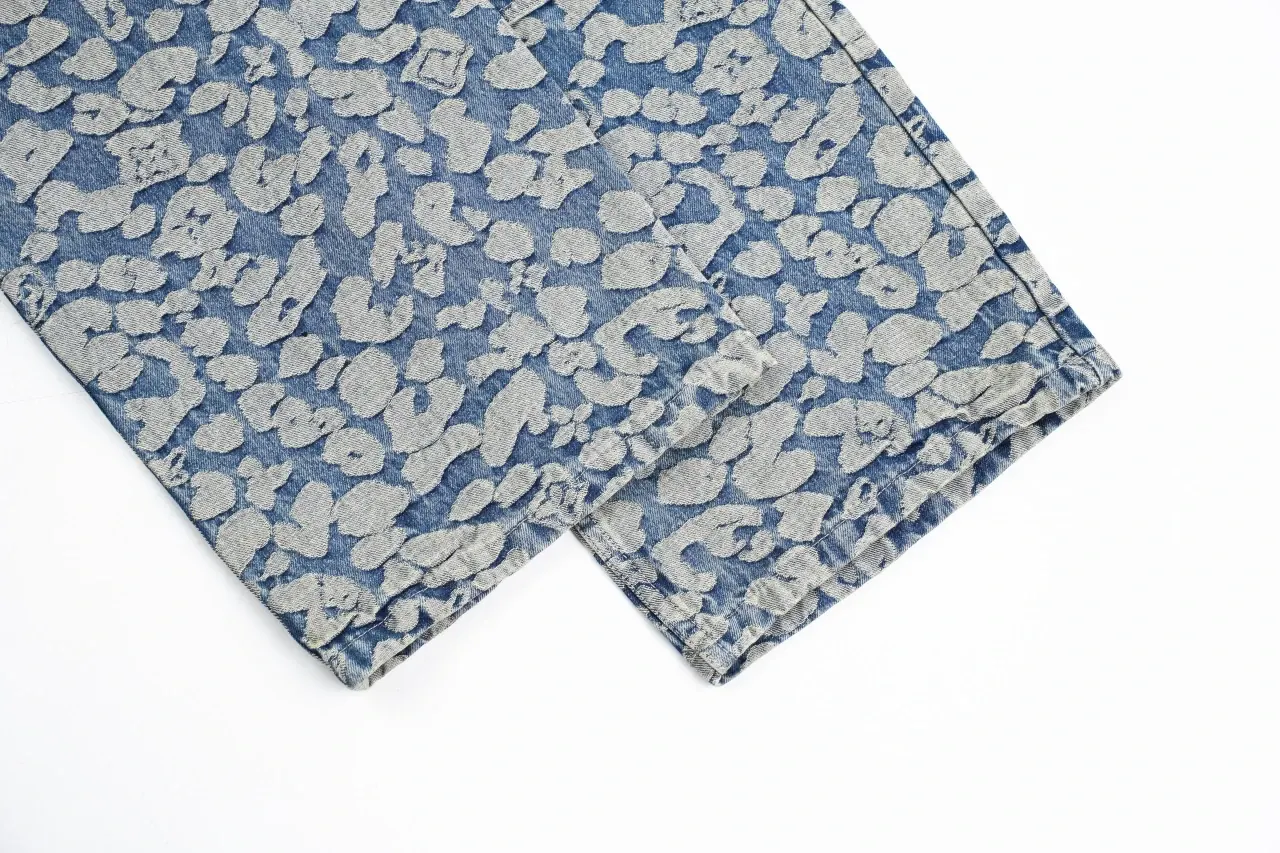Louis Vuitton Light Pixel Leopard Monogram Denim Pants product photo from LabelPicks