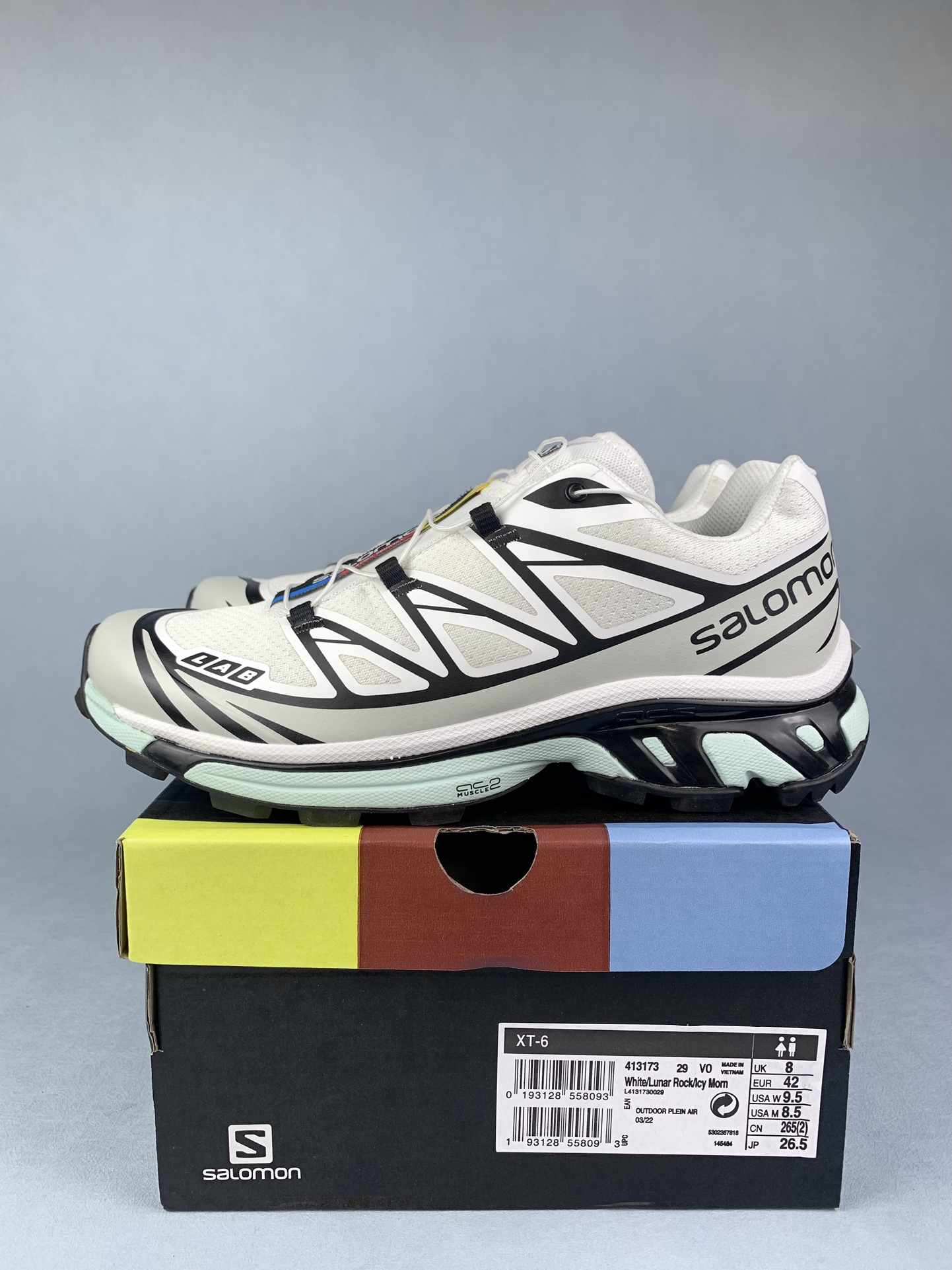 Salomon XT-6 “White Icy Morn” Shoes