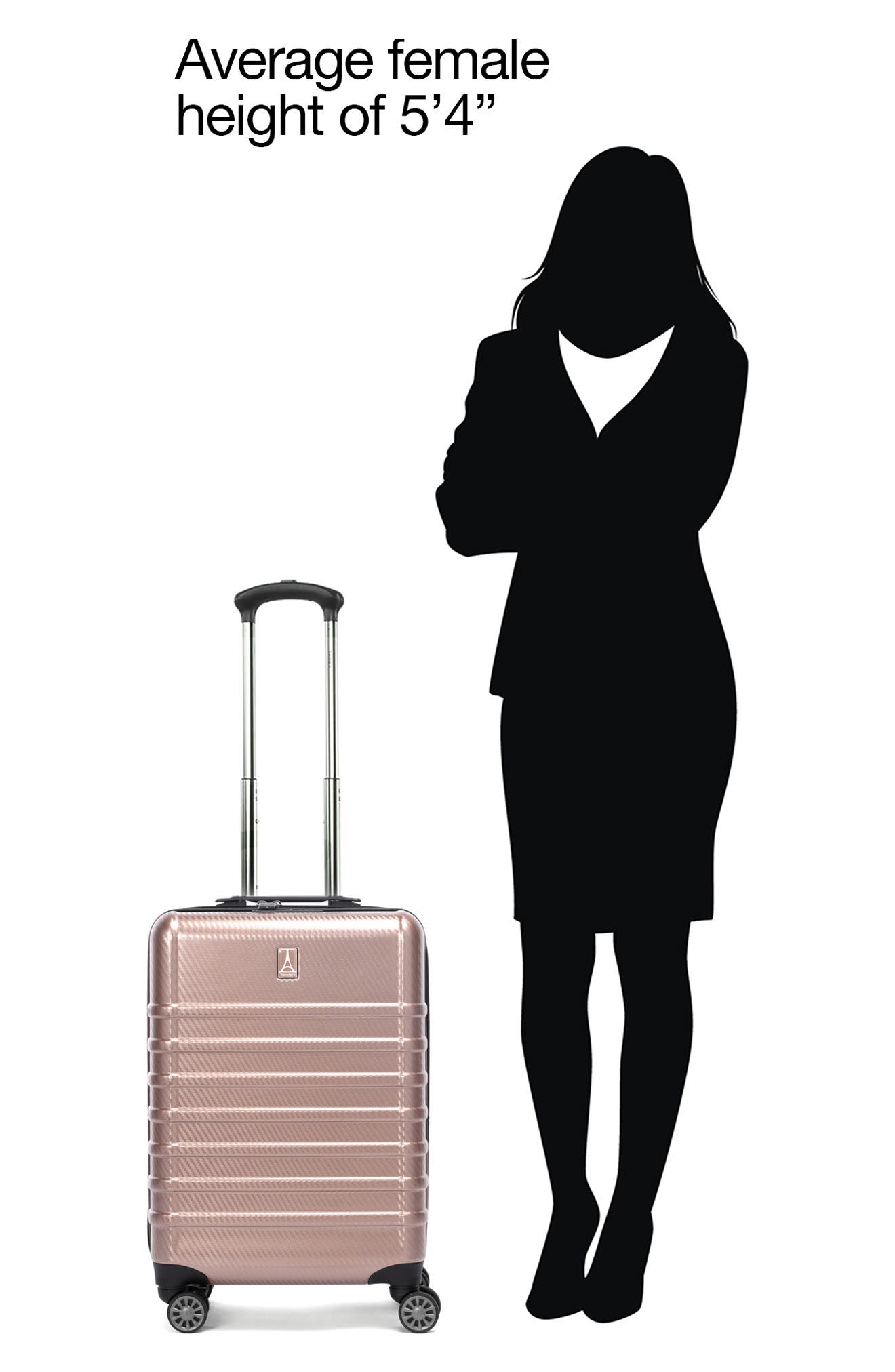 TRAVELPRO Rollmaster™ Lite 20-Inch Expandable Carry-On Hardside Spinner Luggage