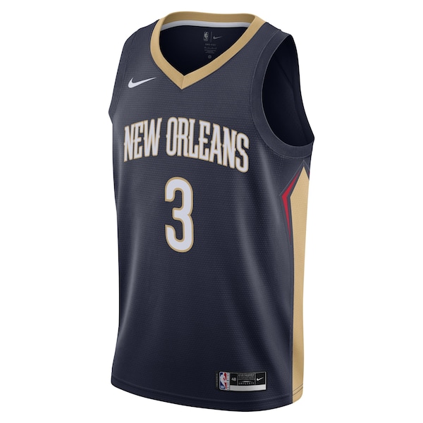 C.J. McCollum New Orleans Pelicans Nike Swingman Jersey - Icon Edition - Navy