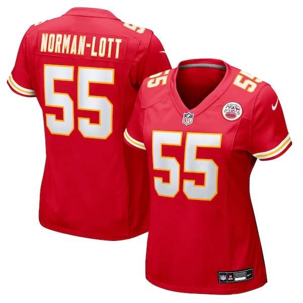 Omarr Norman-Lott Kansas City Chiefs Nike Women's Team Game Jersey -  Red