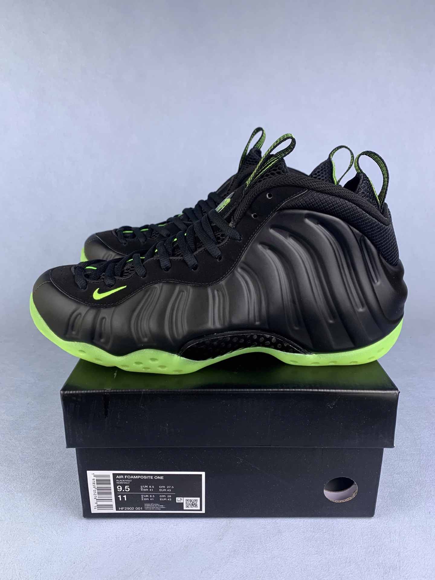 Nike Air Foamposite One 'Black Volt' Shoes