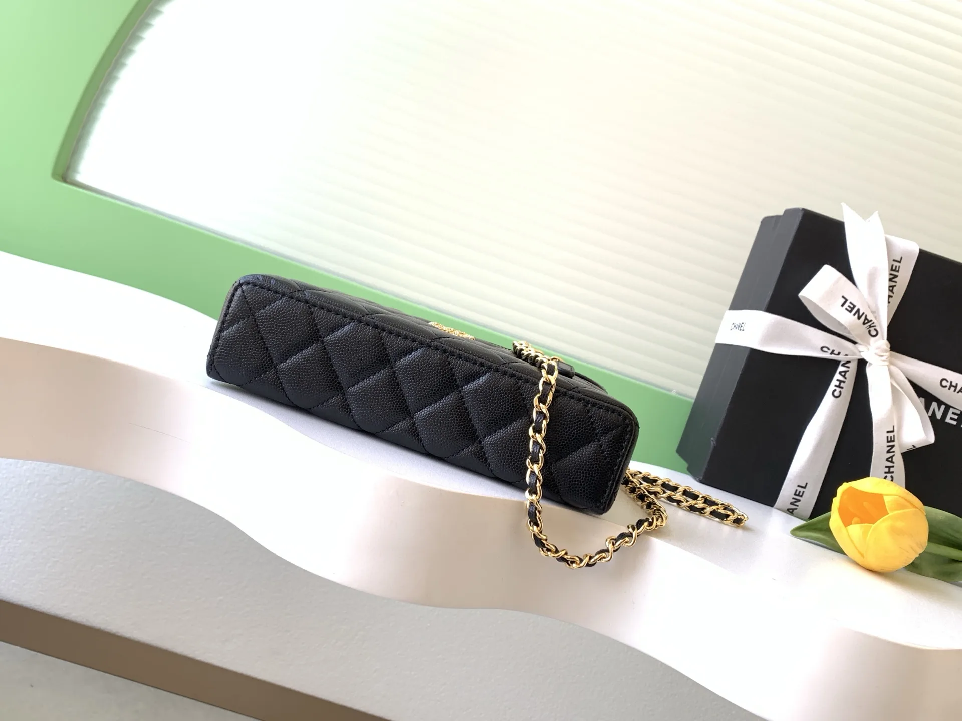 Chanel Black Quilted Leather Crossbody Bag product photo from LabelPicks