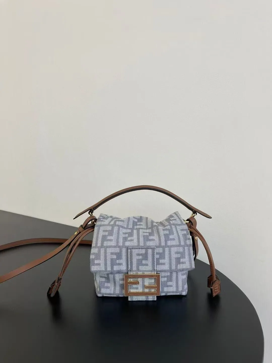 Fendi Baguette Brown Calfskin Bucket Bag product photo from LabelPicks