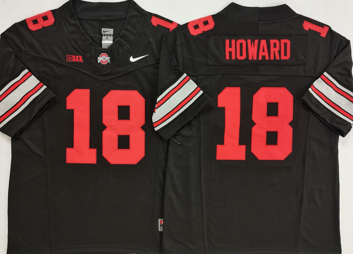 Emeka Howard NCAA Ohio State Buckeyes Nike Vapor Limited Jersey
