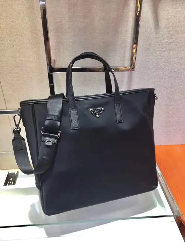Prada Grained Leather Tote Bag product photo from LabelPicks