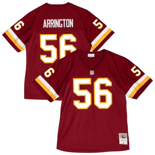 LaVar Arrington Washington Commanders  2001 Legacy Throwback Replica Jersey - Burgundy