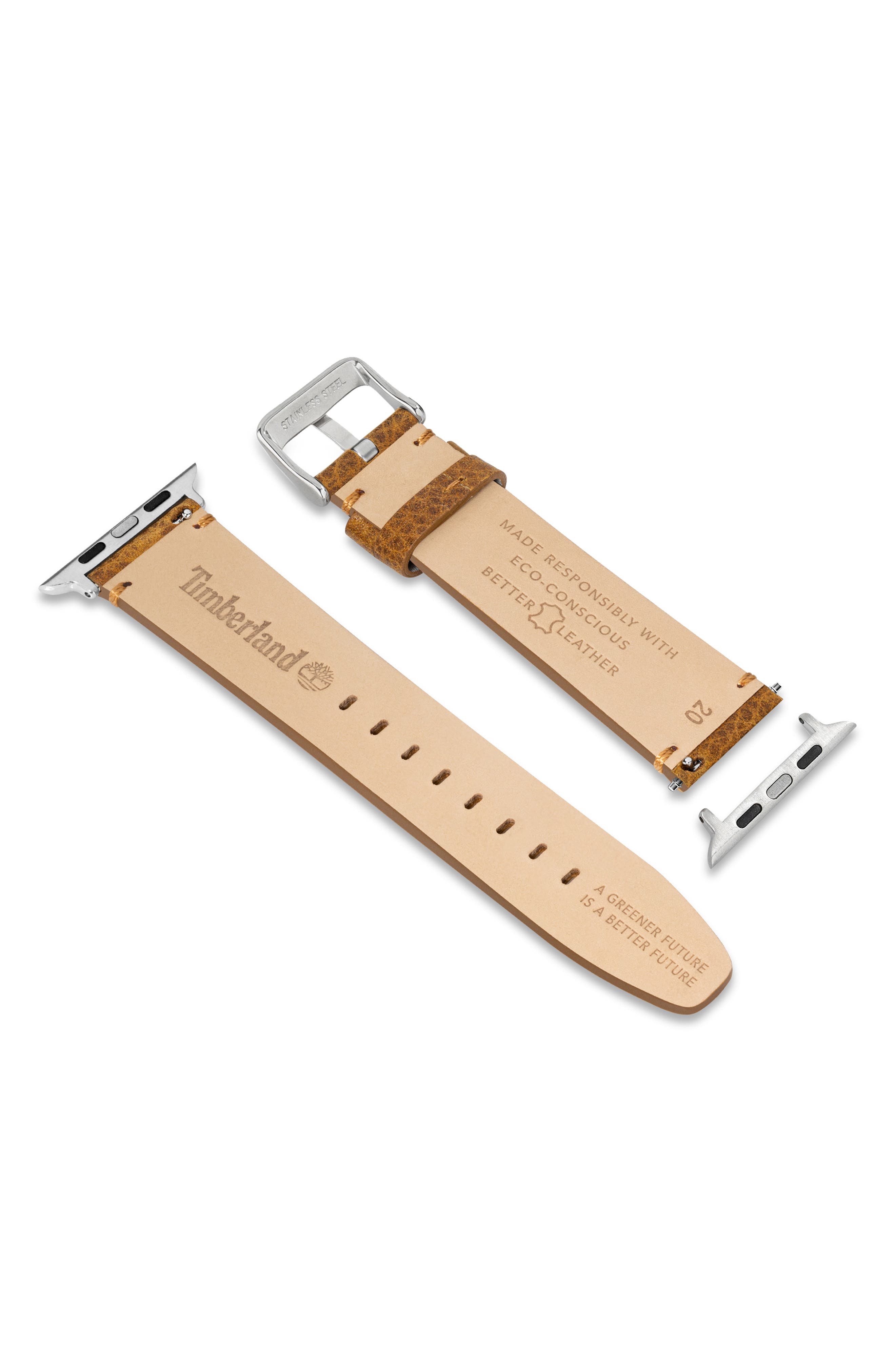 Timberland Leather 22mm Smart Watch Watchband