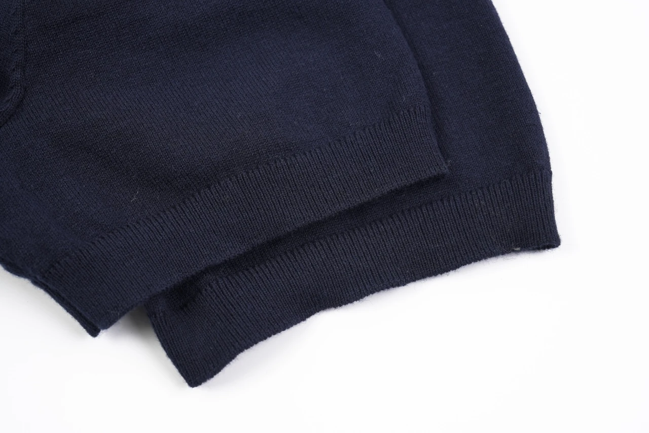 Ralph Lauren Navy Pony Embroidered Plain Knit Polo Shirt product photo from LabelPicks