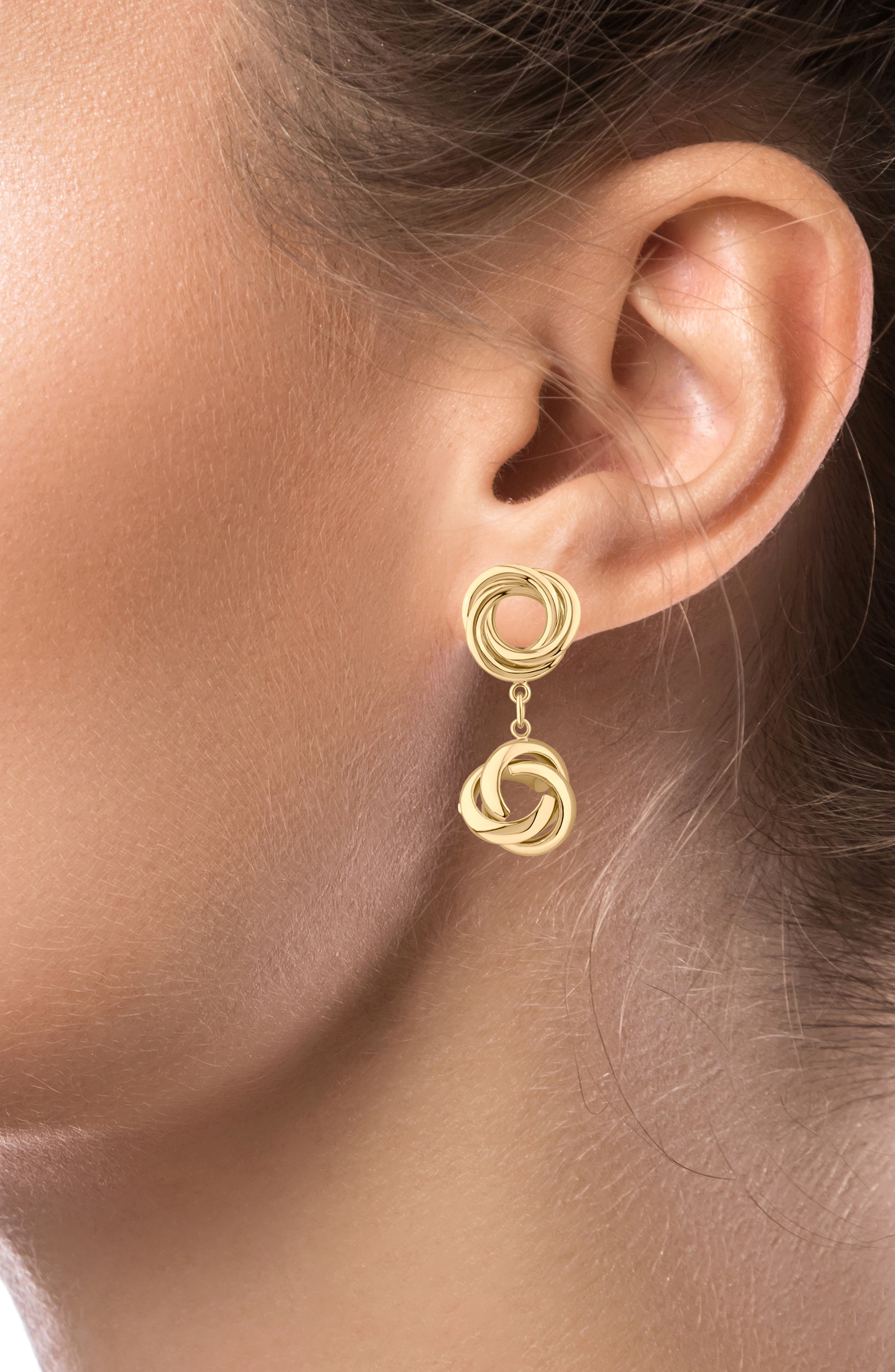 JARDIN Double Twist Drop Earrings (Nordstrom Exclusive)